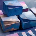 И Stal Mite Starry Sky Series Paper Note 4colors/Set Memo Pad Pap Paper Note Set для школьных принадлежностей